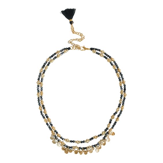 Collana House of Tuhina Donna in Lega metallica TH-N501G-NB-55 - TH-N501G-NB-55